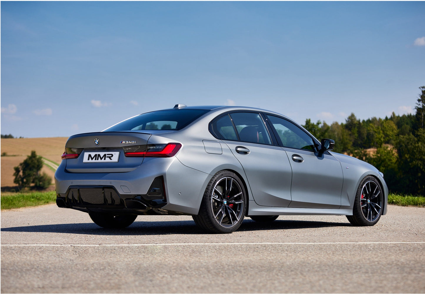 MMR Performance Lowering Springs Kit for BMW 3 Series G20 M340i xDrive Saloon/Sedan (2018+) - 30mm Drop Progressive Sport Suspension Springs, OE Shock & Adaptive M/EDC Compatible - AWD Front & Rear Coil Spring Set