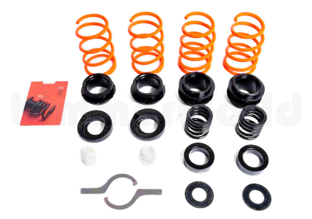 MSS Suspension Urban Adjustable Lowering Springs Kit for BMW X5 G05 & X6 G06 (2018+) - 0-50mm Ride Height Drop, Sport Suspension Upgrade, Coilover Alternative, Works With OEM Shocks & Adaptive/EDC, Front & Rear Drop Kit