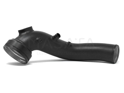 Masata BMW N55 F-Series Aluminium Charge Pipe Upgrade (Chargepipe) - F20 F21 F22 F23 F30 F31 F32 F33 F34 F36 - M135i M235i 335i 435i M2 F87 - 70mm Black, Meth Bung - MST0005