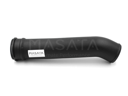 Masata Aluminium Charge Pipe / Boost Pipe (Turbo Outlet to Intercooler) for BMW F10 F11 5 Series N20 2.0T 520i 528i 528ix xDrive 2009-2016 – Hot-Side Hard Pipe Upgrade, Direct-Fit OEM Replacement, Compressor Outlet Pipe – MST0049