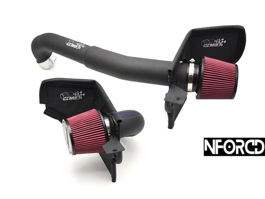 MST Performance S58 Cold Air Intake Induction Kit CAI for BMW M3 G80, M4 G82 Competition 2021+, and BMW M2 G87 S58 - High-Flow 4in Intake System with Turbo Inlet Pipe, Dry Filter, Airbox Upgrade