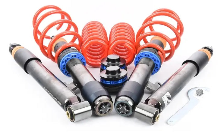 Genuine BMW M Performance Coilovers for F87 M2 & M2 Competition - Ride Height, Rebound & Compression Adjustable Suspension Kit | Lowering Springs & Adjustable Shock Absorbers