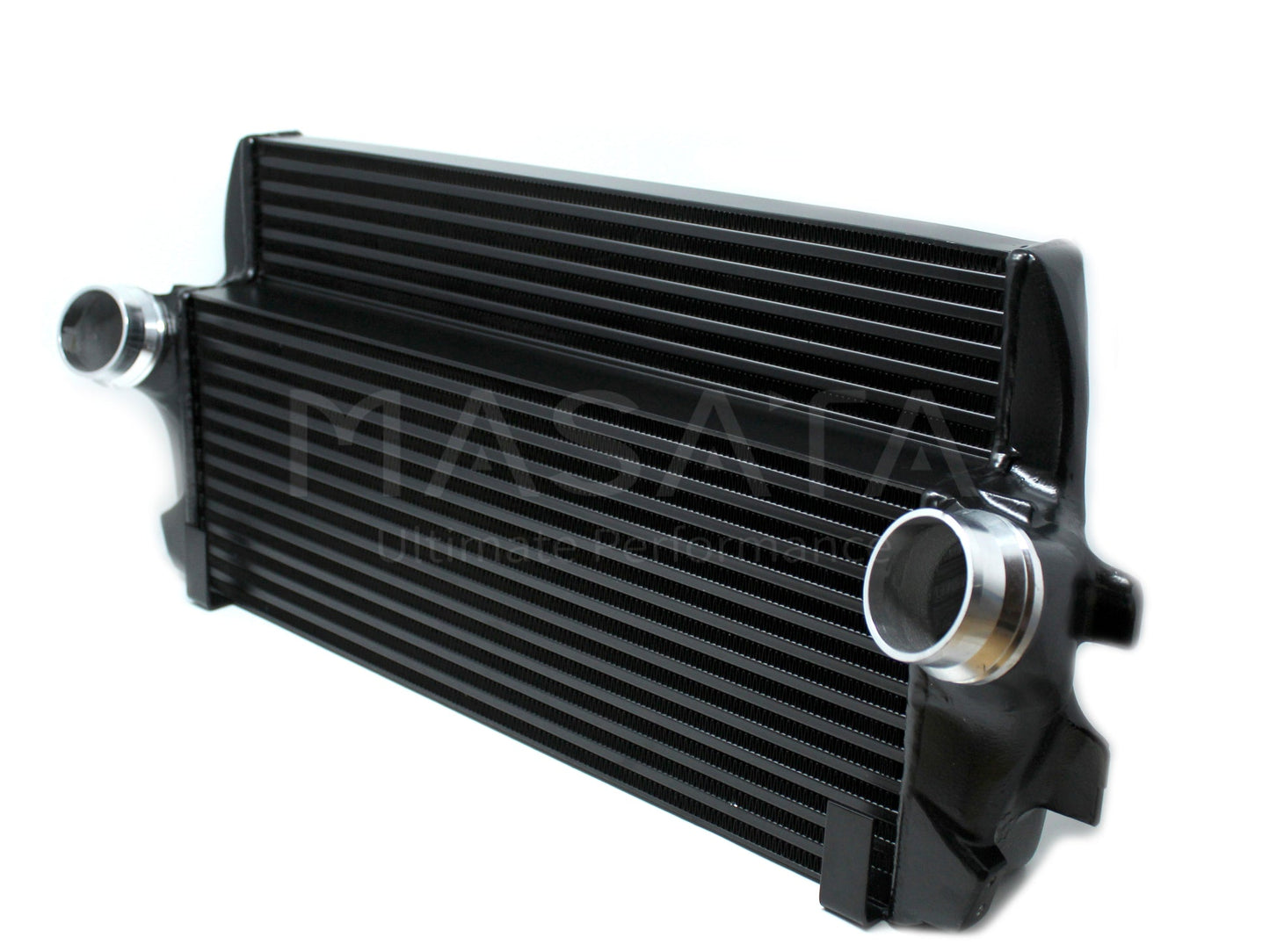 Masata MST0097 FMIC Front Mount Intercooler / Charge Air Cooler Upgrade for BMW F10 F11 F07 GT 5 Series, F06 F12 F13 6 Series, F01 7 Series – 535i N55, 530d 535d 525d 520d 518d, 640d, 740i | Performance Intercooler Kit | Alloy Direct Fit