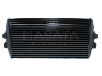 Masata MST0097 FMIC Front Mount Intercooler / Charge Air Cooler Upgrade for BMW F10 F11 F07 GT 5 Series, F06 F12 F13 6 Series, F01 7 Series – 535i N55, 530d 535d 525d 520d 518d, 640d, 740i | Performance Intercooler Kit | Alloy Direct Fit