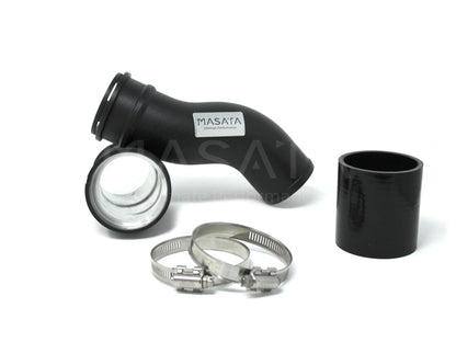 Masata BMW N55 Charge Pipe  Aluminium Turbo to Intercooler Pipe Upgrade for 535i & 640i (F10 F11 F07 / F06 F12 F13, 20082015) OEM-Fit Boost Pipe Replacement  MST0032