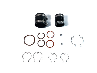 Masata BMW S58 Charge Pipe/Boost Pipe Upgrade – Aluminium Turbo Pressure Pipe Kit for G80 G81 M3, G82 G83 M4, G87 M2 (Competition & xDrive) – Intercooler/Intake Hard Pipe with Meth Ports – Direct Fit Replacement