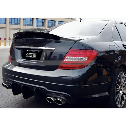 Mercedes C Class ‘C63 AMG Style’ Ducktail Spoiler 2007-2014