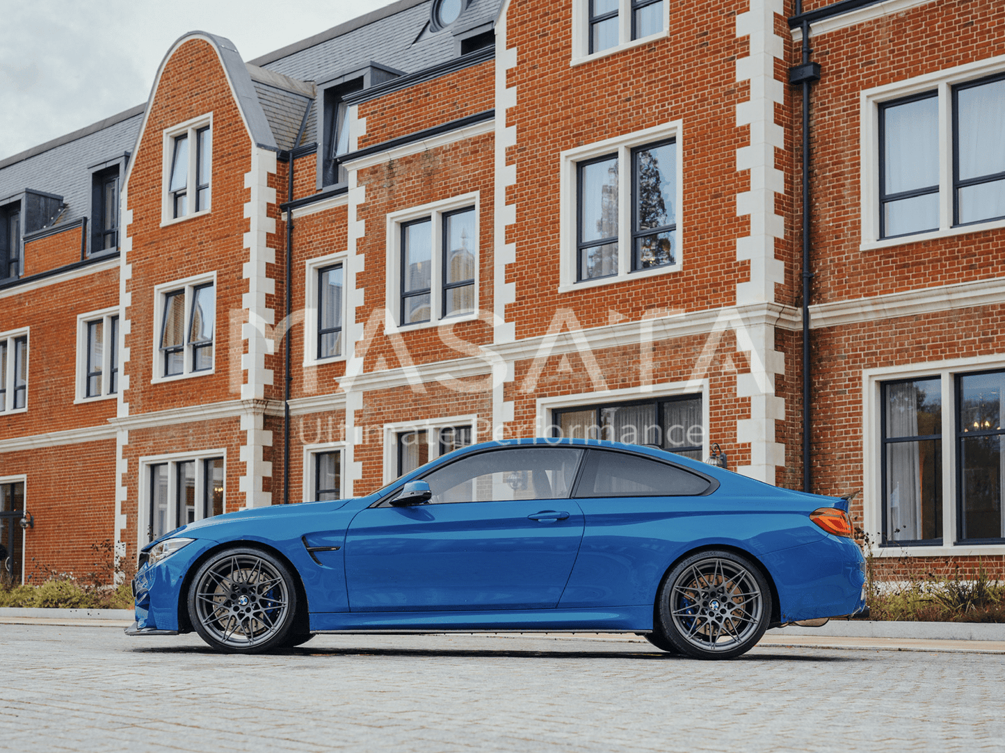 Masata MST4000 Sport Lowering Springs for BMW F80 M3 & F82 M4 (2014-2018, Competition & CS) | F8x Coil/Drop Spring Lowering Kit | 20mm Front, 5-10mm Rear | Performance Suspension Upgrade UK