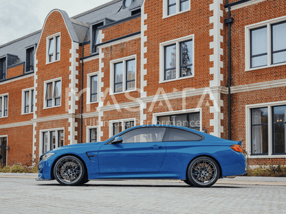 Masata MST4000 Sport Lowering Springs for BMW F80 M3 & F82 M4 (2014-2018, Competition & CS) | F8x Coil/Drop Spring Lowering Kit | 20mm Front, 5-10mm Rear | Performance Suspension Upgrade UK