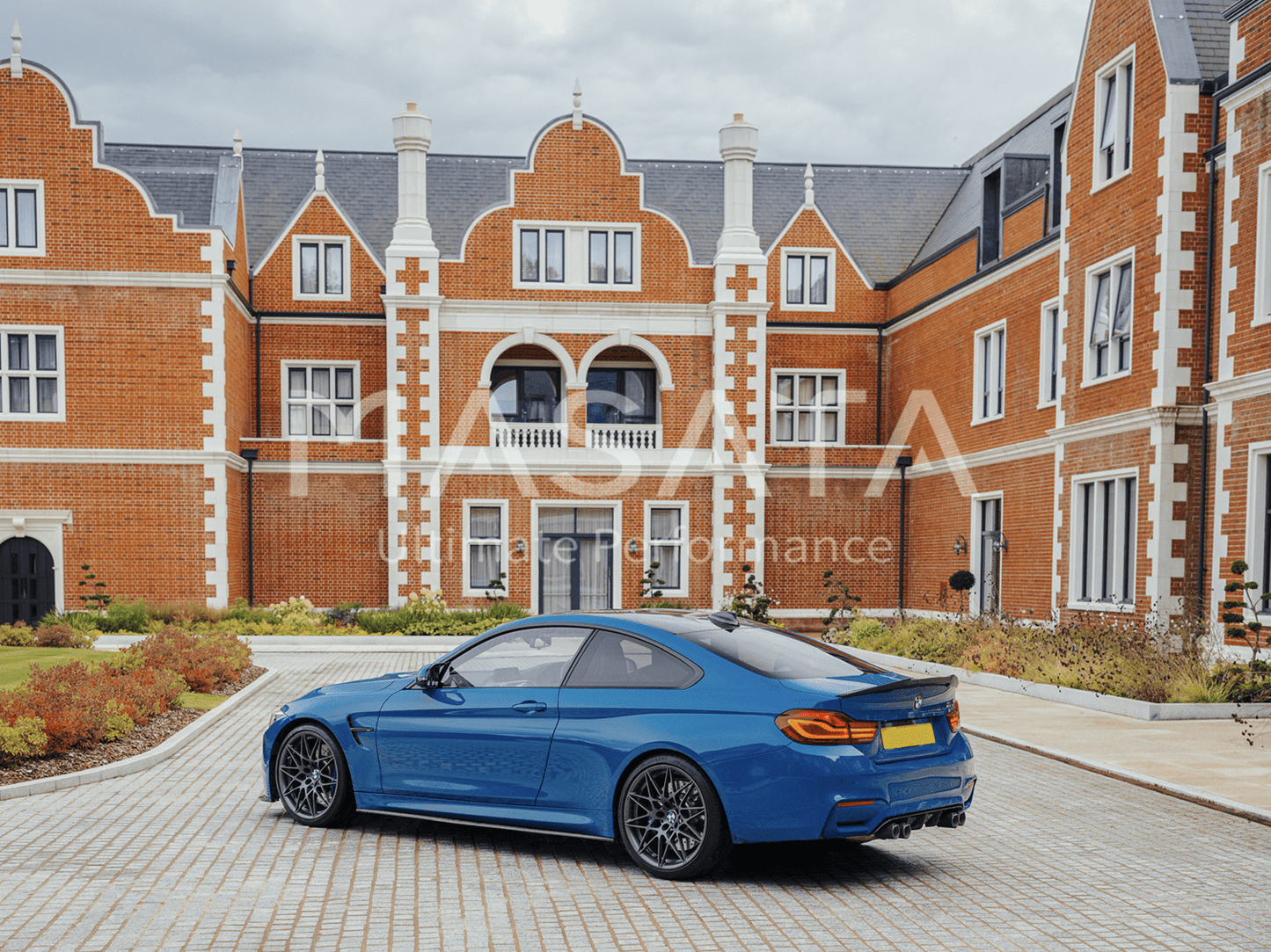 Masata MST4000 Sport Lowering Springs for BMW F80 M3 & F82 M4 (2014-2018, Competition & CS) | F8x Coil/Drop Spring Lowering Kit | 20mm Front, 5-10mm Rear | Performance Suspension Upgrade UK