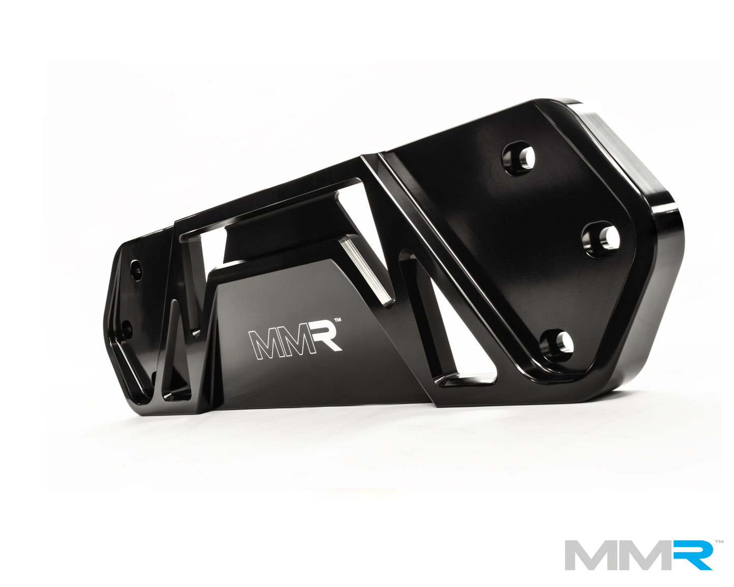 MMR Centre Tunnel Underbody Chassis Brace for MINI F56 F55 F54 (2013+)  Billet Aluminium, Gloss Black  Fits Cooper, Cooper S, JCW
