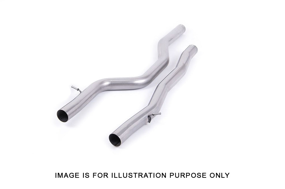 Milltek Equal-Length Midpipe/Center-Centre Section Upgrade Kit (SSXBM1145) for BMW M3 M4 F80 F82 F83 F8x 2014-2018 | Pre-OPF/Non-OPF Cat-Back Owners | 3.0in 76.2mm Exhaust Middle Pipes | Fits Saloon, Coupe, Convertible