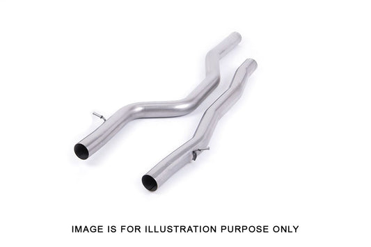 Milltek Equal-Length Midpipe/Center-Centre Section Upgrade Kit (SSXBM1145) for BMW M3 M4 F80 F82 F83 F8x 2014-2018 | Pre-OPF/Non-OPF Cat-Back Owners | 3.0in 76.2mm Exhaust Middle Pipes | Fits Saloon, Coupe, Convertible