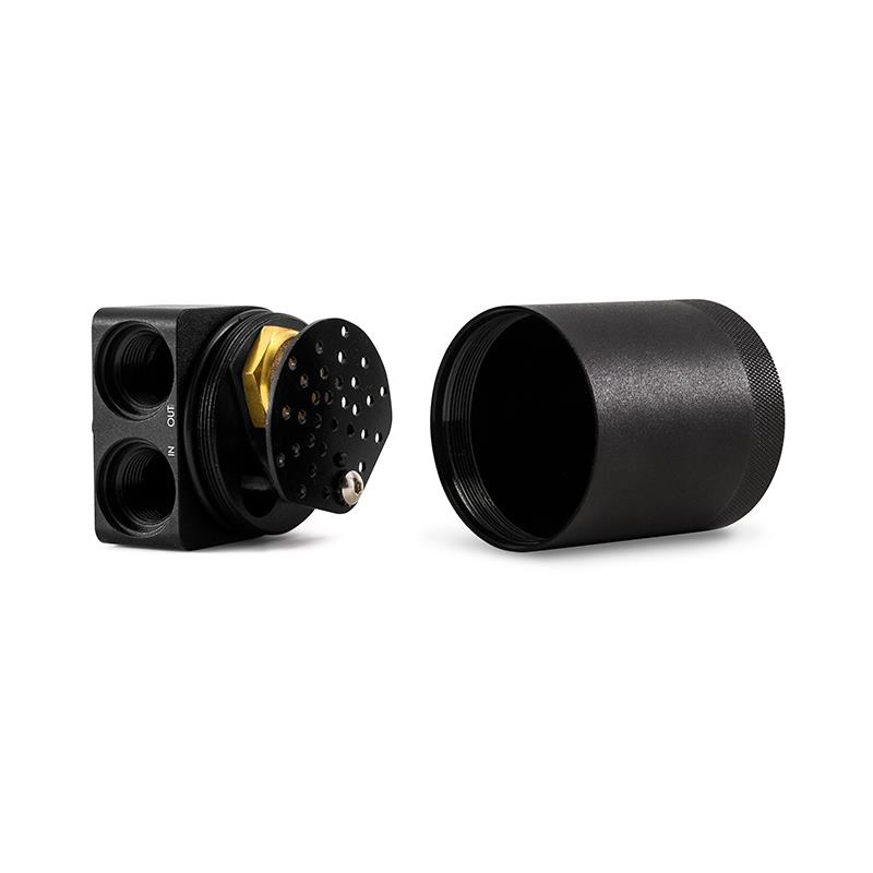 Mishimoto Baffled Oil Catch Can Kit / Air-Oil Separator (AOS) for BMW S55 F80 M3, F82/F83 M4, F87 M2 Competition 2015-2020 | Direct-Fit PCV/CCV Crankcase Blow-By Catch Tank | Billet Aluminium | MMBCC-F80-15CBE