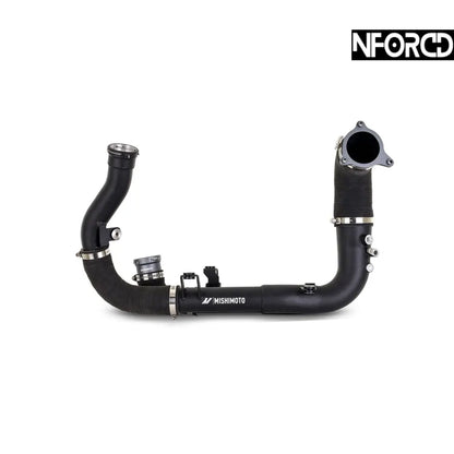 Mishimoto BMW G8X S58 Charge Pipes / Boost Pipes Kit for M2 G87, M3 G80, M4 G82/G83 (2021+) - Intercooler & Turbo Outlet Hard Pipe Upgrade | Cast Aluminium + Reinforced Silicone, High-Flow, Direct Fit, Lifetime Warranty