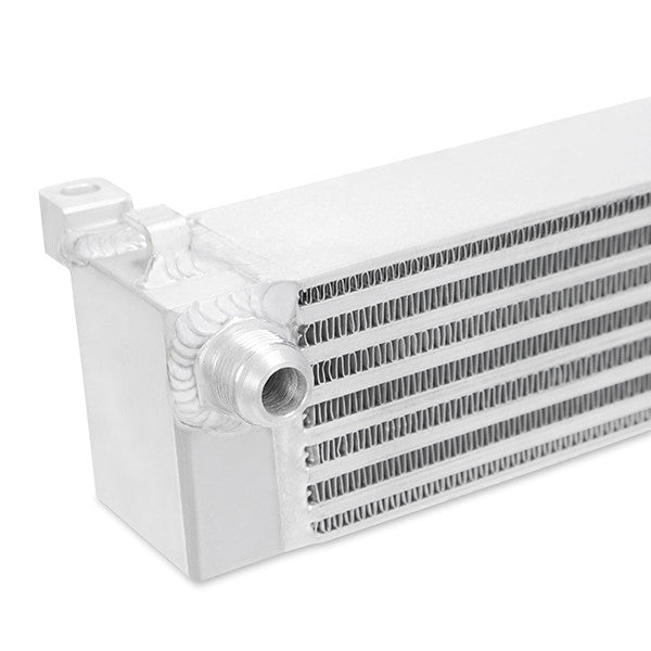 Mishimoto BMW E46 M3 S54 Oil Cooler Kit (2001-2006) - Direct-Fit Performance & Track Upgrade, Bar-and-Plate Cooler, -10AN Lines - MMOC-E46-01