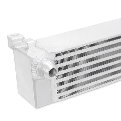 Mishimoto BMW E46 M3 S54 Oil Cooler Kit (2001-2006) - Direct-Fit Performance & Track Upgrade, Bar-and-Plate Cooler, -10AN Lines - MMOC-E46-01