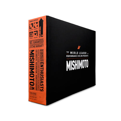 Mishimoto BMW N54/N55 Manual Transmission Radiator for 135i 335i E82 E88 E90 E92 E93 | Performance Alloy Aluminum/Aluminium Uprated Replacement | Direct-Fit Plug & Play Dual-Row Core | 1 Series & 3 Series Cooling Upgrade | MMRAD-E90-07