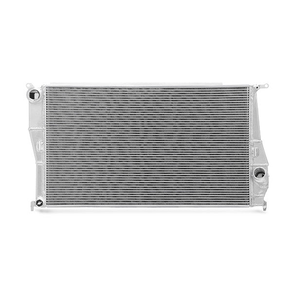 Mishimoto BMW N54/N55 Manual Transmission Radiator for 135i 335i E82 E88 E90 E92 E93 | Performance Alloy Aluminum/Aluminium Uprated Replacement | Direct-Fit Plug & Play Dual-Row Core | 1 Series & 3 Series Cooling Upgrade | MMRAD-E90-07