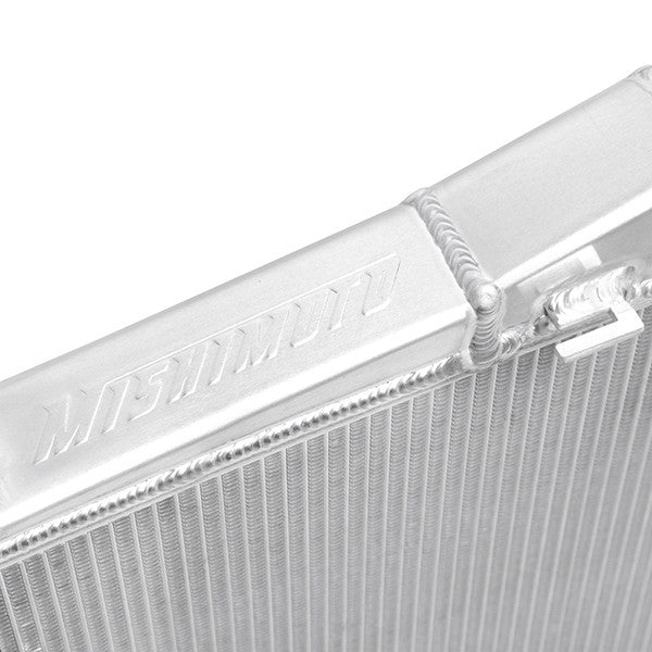 Mishimoto BMW N54/N55 Manual Transmission Radiator for 135i 335i E82 E88 E90 E92 E93 | Performance Alloy Aluminum/Aluminium Uprated Replacement | Direct-Fit Plug & Play Dual-Row Core | 1 Series & 3 Series Cooling Upgrade | MMRAD-E90-07