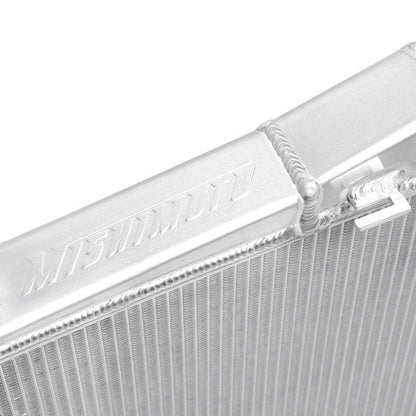 Mishimoto BMW N54/N55 Manual Transmission Radiator for 135i 335i E82 E88 E90 E92 E93 | Performance Alloy Aluminum/Aluminium Uprated Replacement | Direct-Fit Plug & Play Dual-Row Core | 1 Series & 3 Series Cooling Upgrade | MMRAD-E90-07