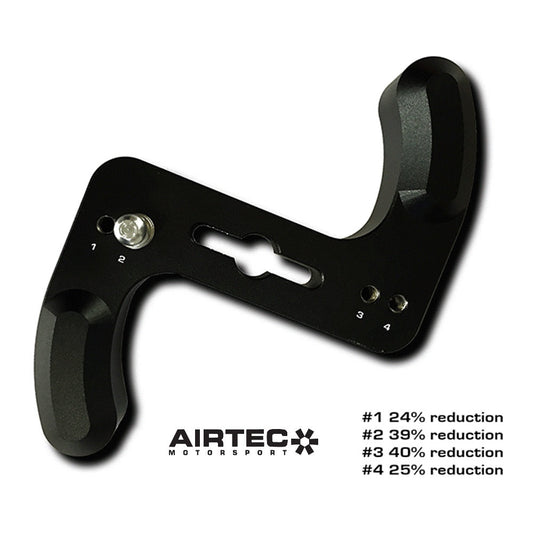AIRTEC Motorsport Quick Shift Short Shifter for Ford Focus ST MK3 & Focus RS MK3  Adjustable 2440% Throw Reduction, Billet Aluminium Shifter Arm, 25mm Forward Position Option
