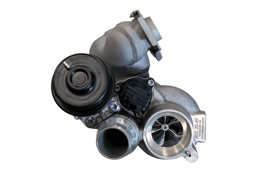 Mosselman MSL35-45 Stage 1 Turbo Upgrade for BMW N20 PWG Pneumatic Wastegate (pre-07/2013) - Direct-Fit Uprated/Hybrid Turbocharger Replacement F20/F21 125i, F30/F31/F34 328i N20B20 - Bolt-On Plug & Play Turbo UK