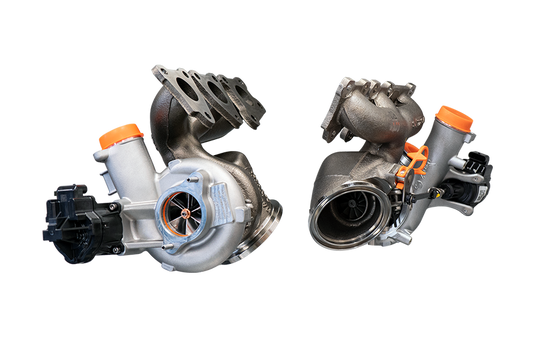 BMW S55 Stage 2 Twin Turbocharger Upgrade Kit - Mosselman MSL65-80 for F80 M3, F82/F83 M4, F87 M2 Competition - Plug & Play, Up to 800 HP