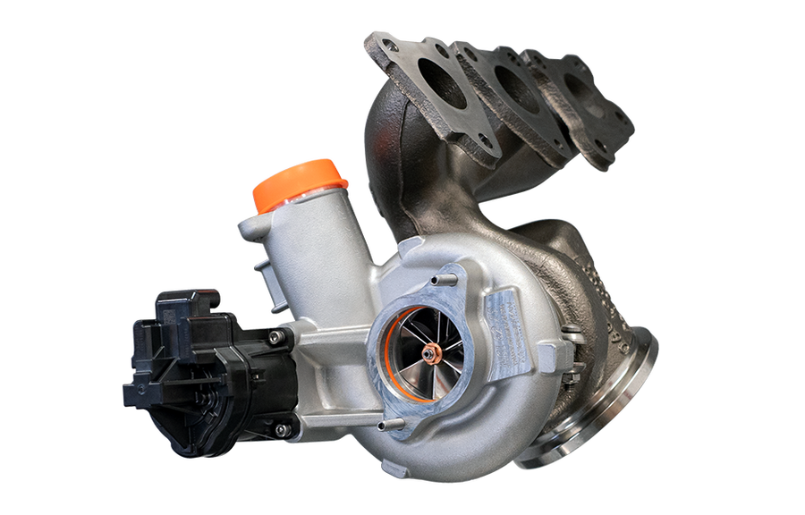 BMW S55 Stage 2 Twin Turbocharger Upgrade Kit - Mosselman MSL65-80 for F80 M3, F82/F83 M4, F87 M2 Competition - Plug & Play, Up to 800 HP