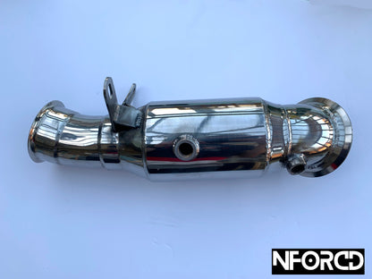 BMW M135i M235i 335i 435i M2 N55 EWG 4.5-Inch Decat Downpipe (Catless) 2013+ | Big-Bore Turbo Downpipe Upgrade, Stage 2 Ready