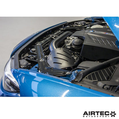 AIRTEC Motorsport N55 Cold Air Intake / Induction Kit / Intake System for BMW M135i M235i 335i 435i M2 (F20 F21 F22 F23 F30 F31 F34 F32 F33 F36 F87) – Open Cone Heat Shield, Performance Filter, Direct Fit 2011–2017