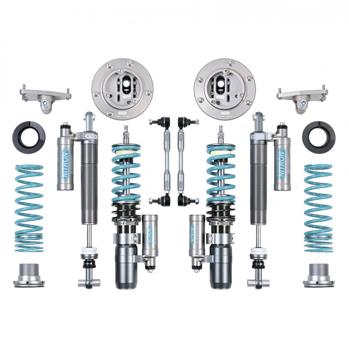 Nitron NTR R3 3-Way Adjustable Coilover Suspension Kit for BMW F87 M2 Competition (2019+) - Remote/Piggyback Reservoir - Track, Fast Road & Motorsport