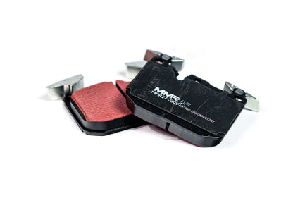 BMW F2x F3x Front Brake Pad Set – MMR RP650 Street/Fast Road Performance, ECE R90, Low Dust, Quiet, Fade-Resistant – For Blue M Sport Calipers, Manual Handbrake – Fits 1/2/3/4 Series F20 F21 F22 F23 F30 F31 F32 F33