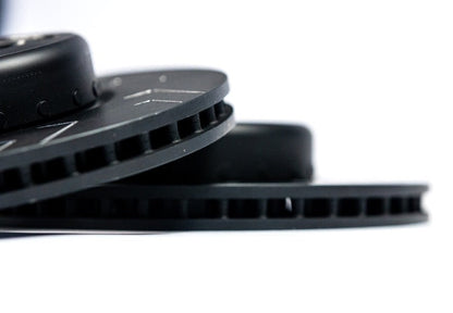 MMR Performance Front Brake Discs/Rotors 340x30mm for BMW F2x F3x 1 2 3 4 Series (F20 F21 F22 F23 F30 F31 F32 F33) M Sport Blue Calipers | Grooved 2-Piece High Carbon | Fast Road & Track | R90 Approved