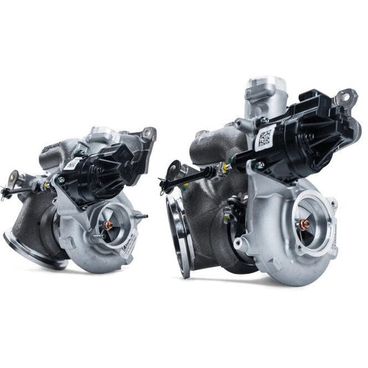 Genuine BMW S55 OEM Twin Turbocharger Kit (Pair) - Integrated Manifolds & Wastegates, Direct-Fit Bank 1 & Bank 2 Replacement for F80 M3, F82/F83 M4 & F87 M2 Competition (S55B30)