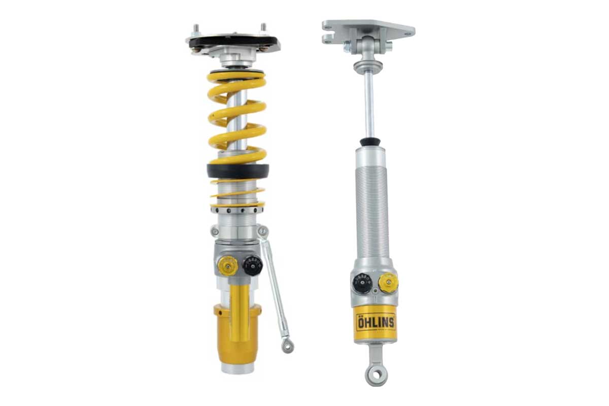 Ohlins TTX 2-Way Adjustable Coilovers for BMW F87 M2/M2 Competition, F80 M3, F82/F83 M4 (F8X) - Height Adjustable Track/Race Dampers, Rebound & Compression, Shock Absorber Upgrade BMV MU20