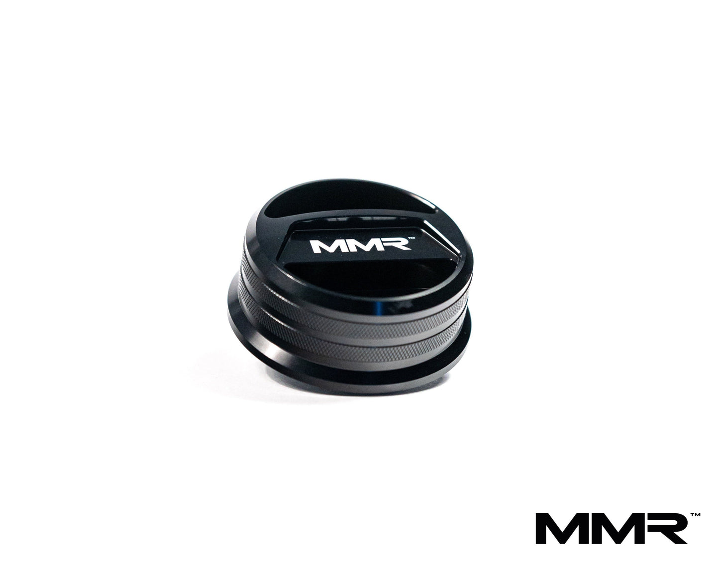 MMR Performance Billet Oil Filler/Engine Oil Cap - Black Anodised CNC Machined 6061-T6 Aluminium, Locking | BMW 1 Series F40 & 2 Series Gran Coupe F44 | Fits B38 B48 B37 B47 Petrol/Diesel | Valve/Rocker Cover Cap Upgrade Replacement OE 11128655331