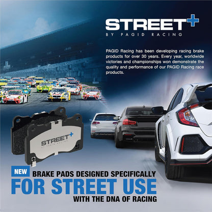 Pagid Street+ Front Brake Pads For BMW G8X M Vehicles (G87 M2, G80 M3 & G82 M4)