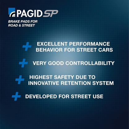 Pagid Street+ Rear Brake Pads For BMW E90, E92 & E93 M3