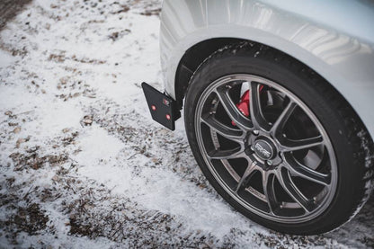 Maxton Design - REAR SIDE SPLITTERS V.2 + FLAPS TOYOTA GR YARIS MK4