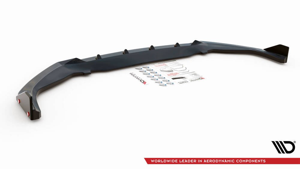 Maxton Design - FRONT SPLITTER V.2 + FLAPS TOYOTA GR YARIS MK4