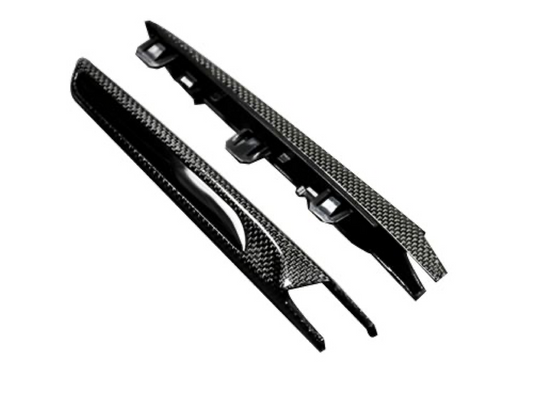 AUTOID BMW M3/M4 F80 F82 F83 Carbon Fibre/Carbon Fiber Wing Vent Side Gill Trim 2014-2020 LCI Facelift - OEM-Fit 2x2 Twill CFRP Pair | Air Breather Surrounds | Side Grille/Duct Inserts | Fender/Quarter Panel Vents | Gloss Direct Replacement