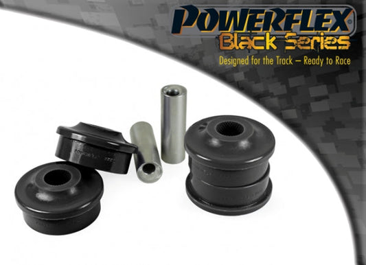 Powerflex PFF5-2101BLK Black Series 95A Polyurethane Front Radius/Thrust (Caster) Arm to Chassis Inner Bushes Polybush Kit, Guide/Reaction/Tension Rod Inner Mounts for BMW 5 Series E60/E61 xDrive AWD 2003-2010 - lower control arm/wishbone bushes