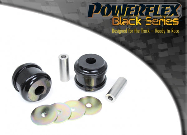 Powerflex Black Series Front Radius Arm to Chassis Bush PFF5-701BLK for BMW E60 E61 E63 E64 5 & 6 Series (2003-2010), inc M5 M6  Tension Strut/Thrust Arm/Front Lower Control Arm Rear Polyurethane, OEM 31126765992