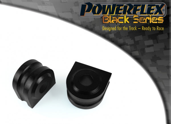 Powerflex Black Series 25mm Front Sway/Anti-Roll/Stabiliser Bar D-Bush Kit for BMW 5/6/7 Series E60 E61 E63 E64 E65 E66 E67 – Polyurethane ARB Chassis Mount Bushes | PFF5-703-25BLK