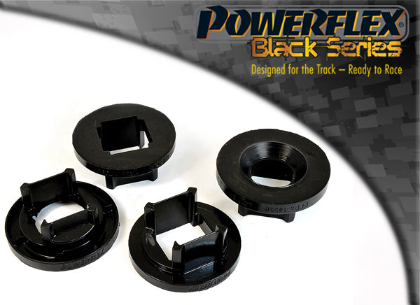 Powerflex Black Series Rear Subframe/Cradle/Axle Carrier Front Mount Bush/Bushing Inserts (Pair) for BMW X5 X6 E70 E71 E72 F15 F16 2006-on | 95A Poly | Direct Fit Upgrade | PFR5-1421BLK | Replaces OEM 33316784940