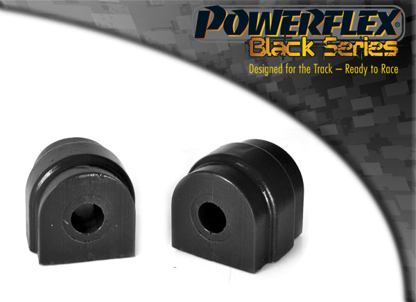 Powerflex Black Series 15mm Rear Anti Roll Bar Bushes/Bushings for BMW 1 Series E81 E82 E87 E88, 3 Series E90 E91 E92 E93 (incl xDrive) & X1 E84 | Polyurethane ARB/Stabiliser/Sway Bar Mount Kit | PFR5-4609-15BLK | Replaces 33556761360 | Pair