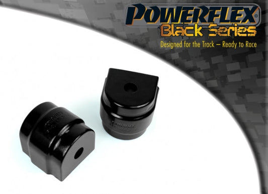 Powerflex Black 14mm Rear Sway/Anti-Roll/Stabilizer/Stabiliser Bar Bush Kit for BMW F10 F11 F06 F12 F13 5 & 6 Series incl xDrive - Polyurethane ARB Bushings/Polybush Mounts - PFR5-6013-14BLK