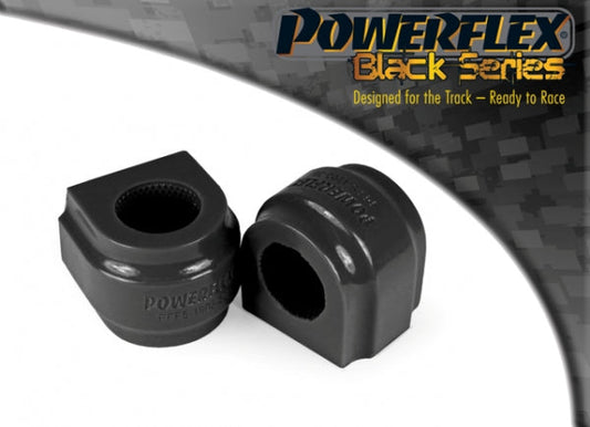 Powerflex Black Series 30mm Front Anti-Roll Bar (ARB) Bushes/Bushings - Polyurethane Sway/Stabiliser Bar Mounts for BMW 1 2 3 4 Series F20 F21 F22 F23 F30 F31 F32 F33 F36 (Pair) PFF5-1903-30BLK
