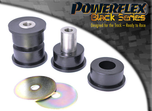 Powerflex Black Series Rear Diff Front Mounting Bush Set (2) PFR5-425BLK for BMW F20 F21 F30 F31 1/3 Series  95 Shore Polyurethane  OEM 33176760287